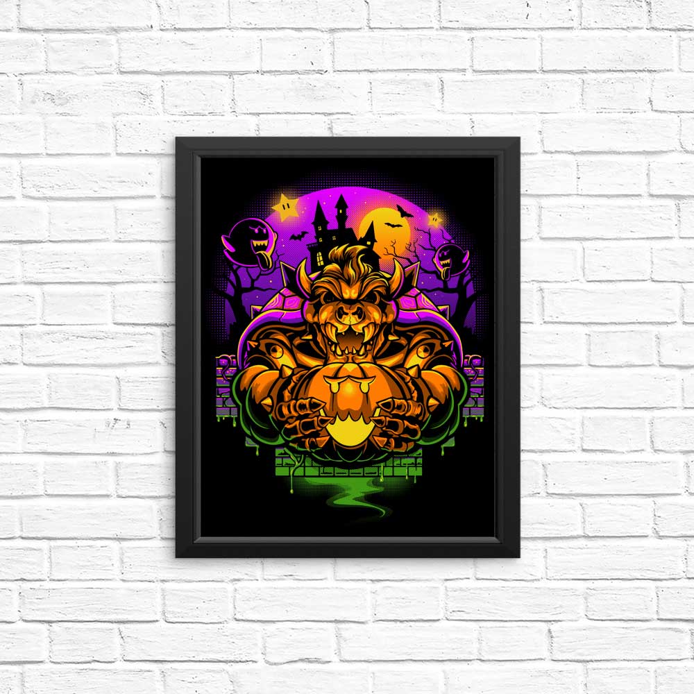 Bowserween - High - Quality Art Posters and Prints