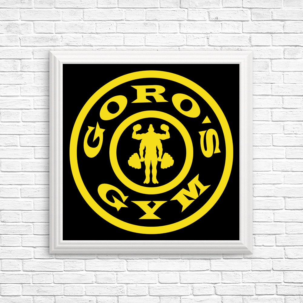Goro's Gym - High - quality Wall Posters and Prints