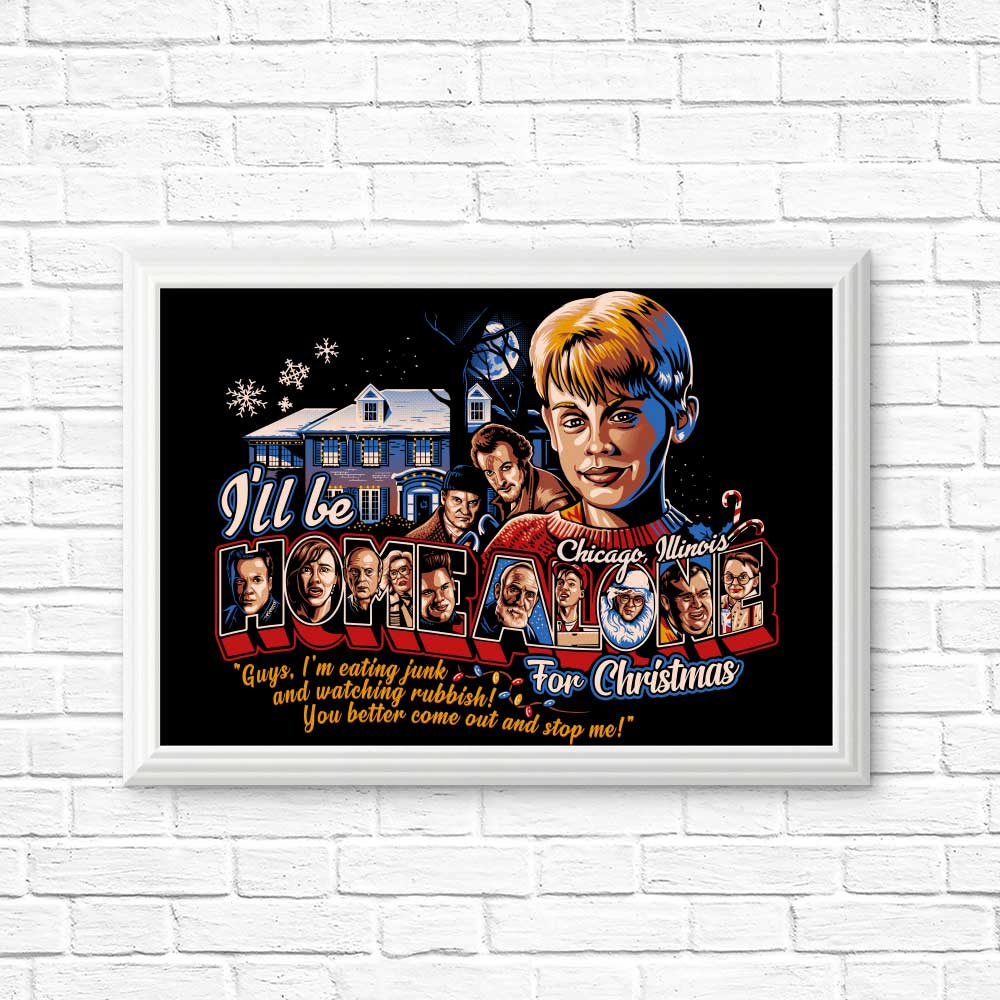 Posters and Prints - 'Eating Junk and Watching Rubbish' by GoodIdeaRyan