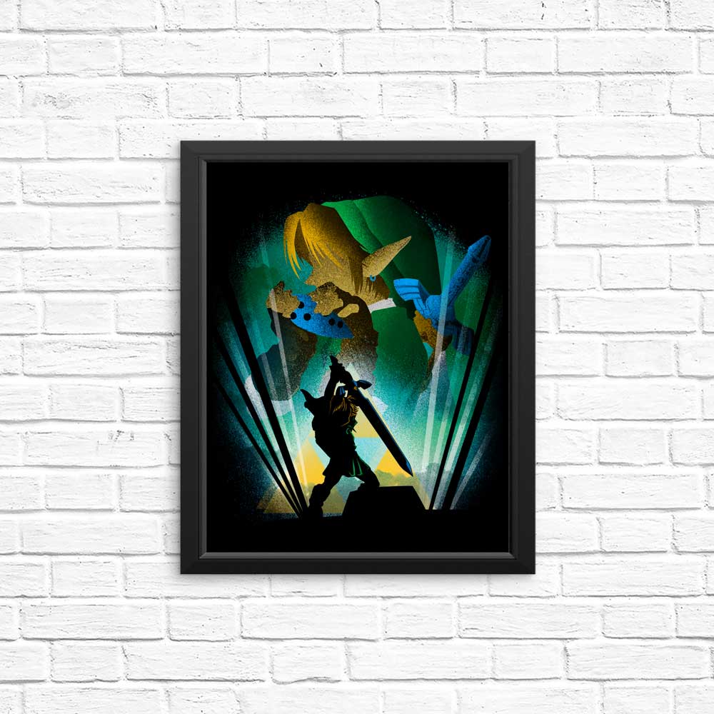 Stunning 'Hero of Time' Posters and Prints by Donnie Illustrations