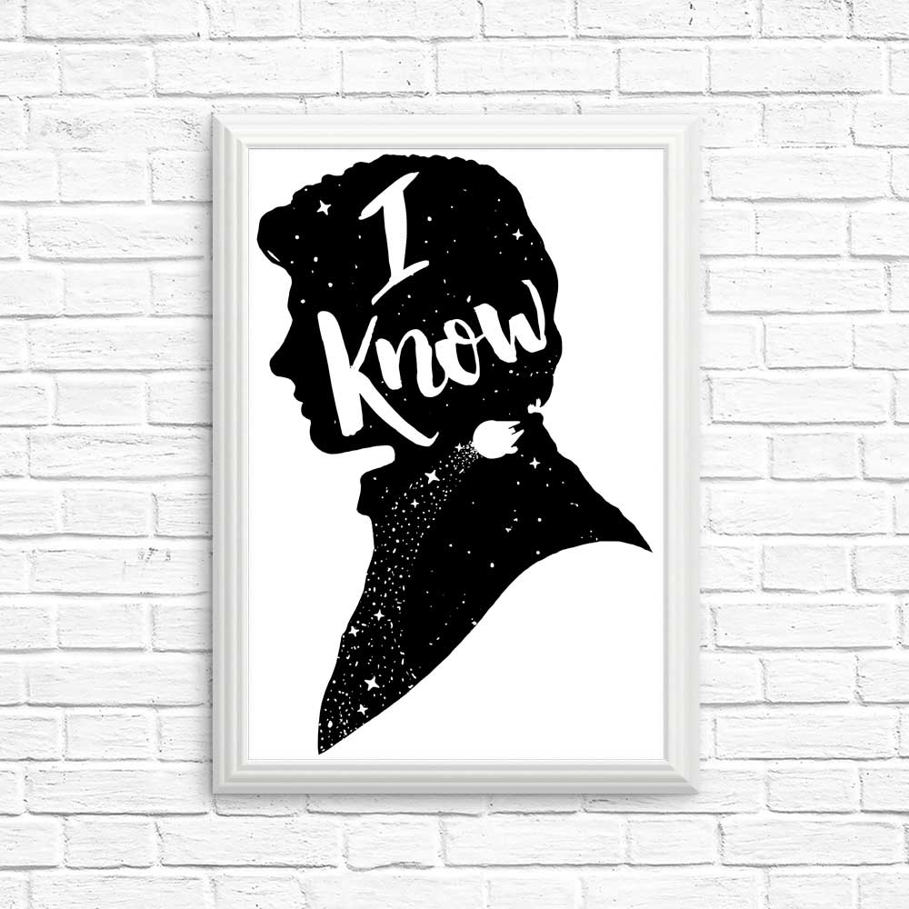 I Know Creative Posters and Art Prints