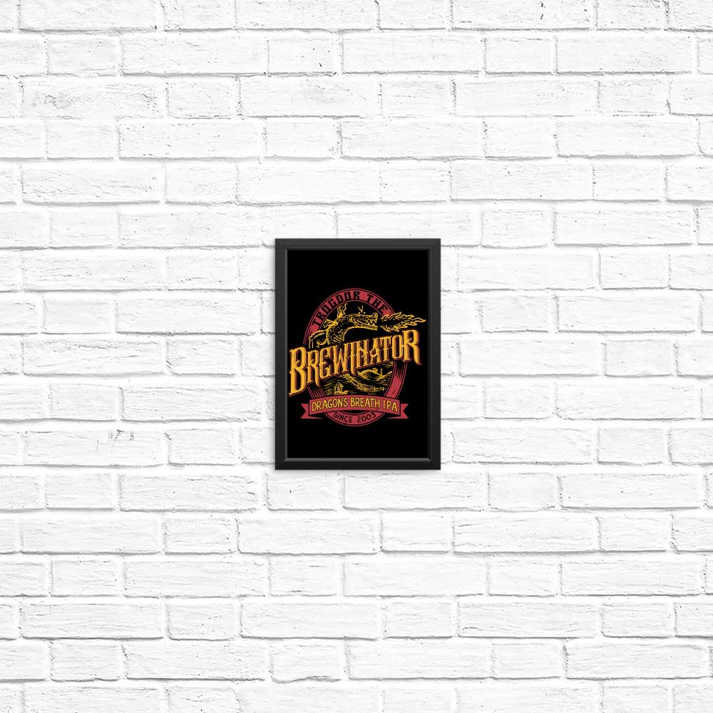 The Brewinator Art Posters and Prints by CoD Designs