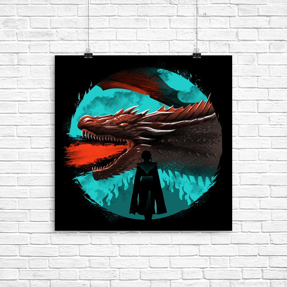 Dracarys Themed Wall Poster from XENOS