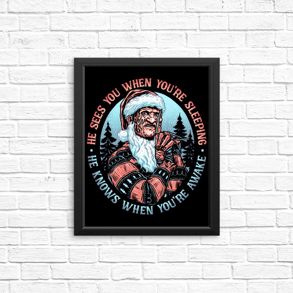 Nightmare Santa - Wall Posters and Art Prints
