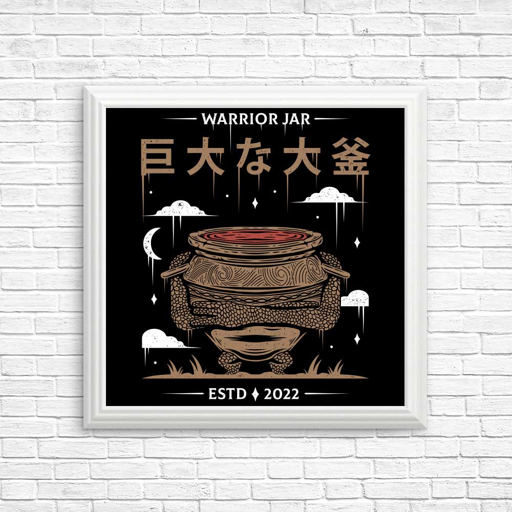 Warrior Jar Art Posters and Prints for Home Decor