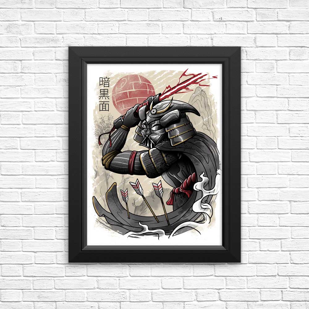 Dark Samurai Artistic Posters and Prints for Decor