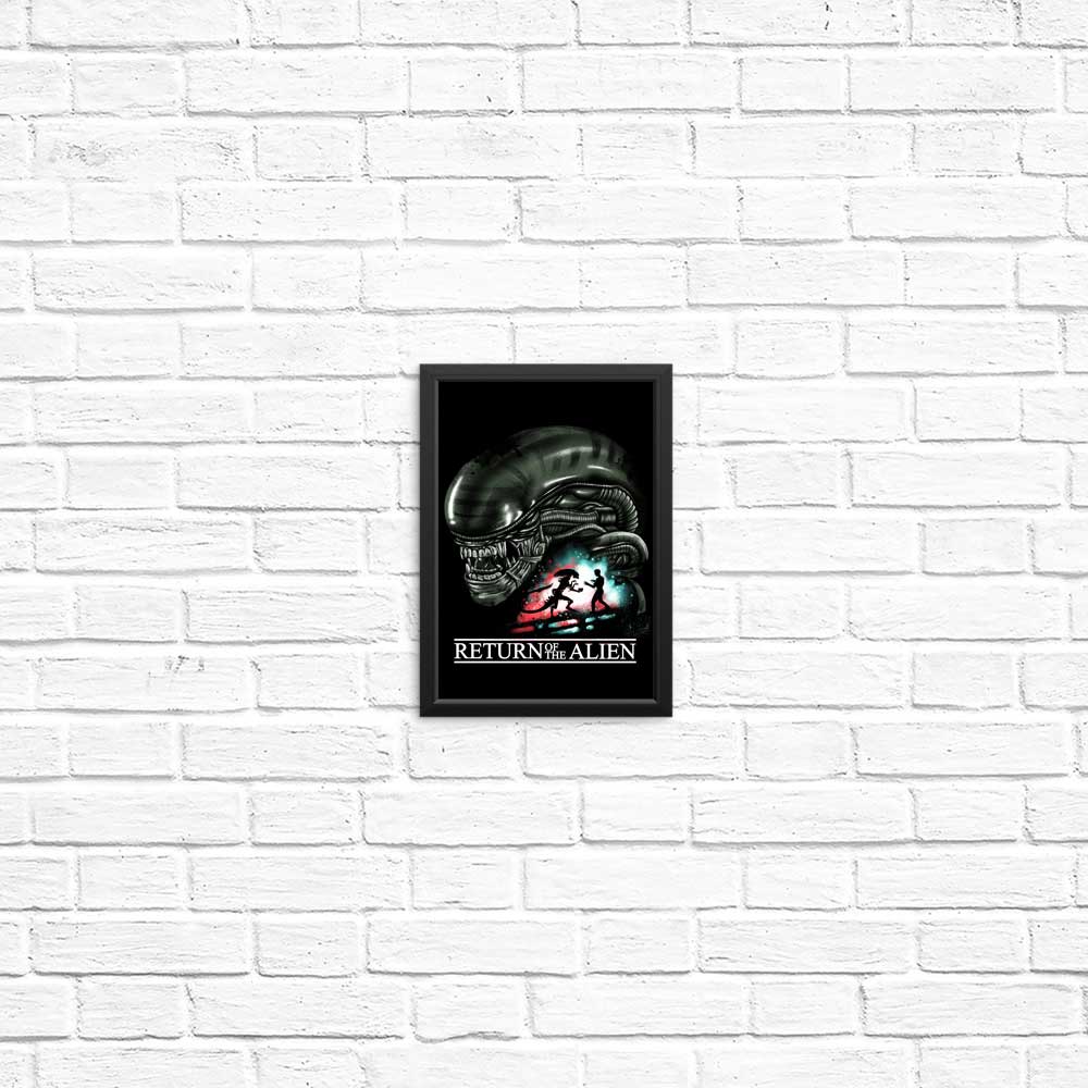 Alien's Return - High - Quality Posters and Prints