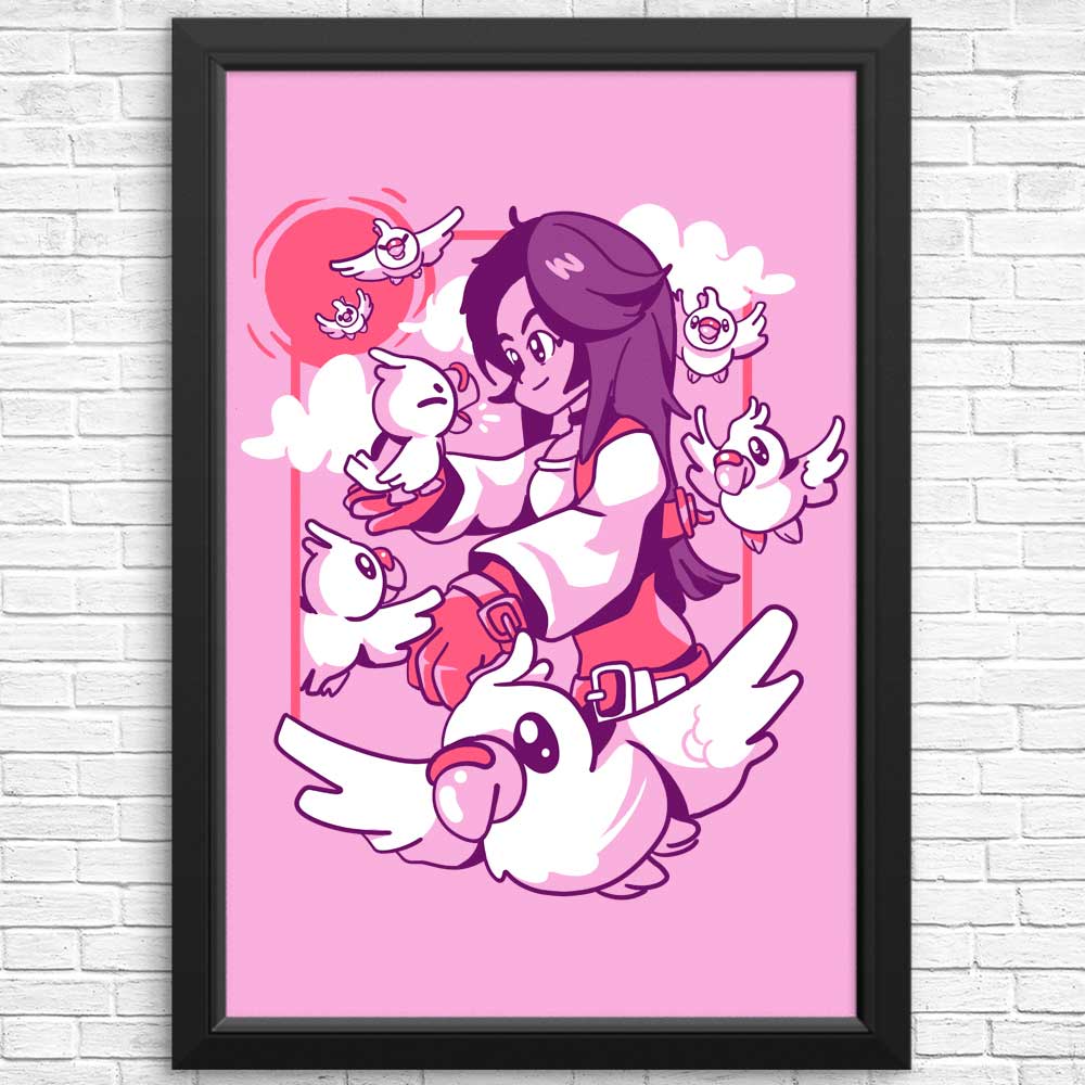 Heartfelt Song - High - quality Posters & Prints by Sketchdemao