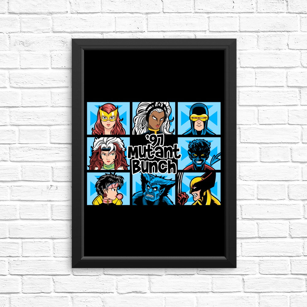 1997 Mutant Bunch High - Quality Posters and Prints