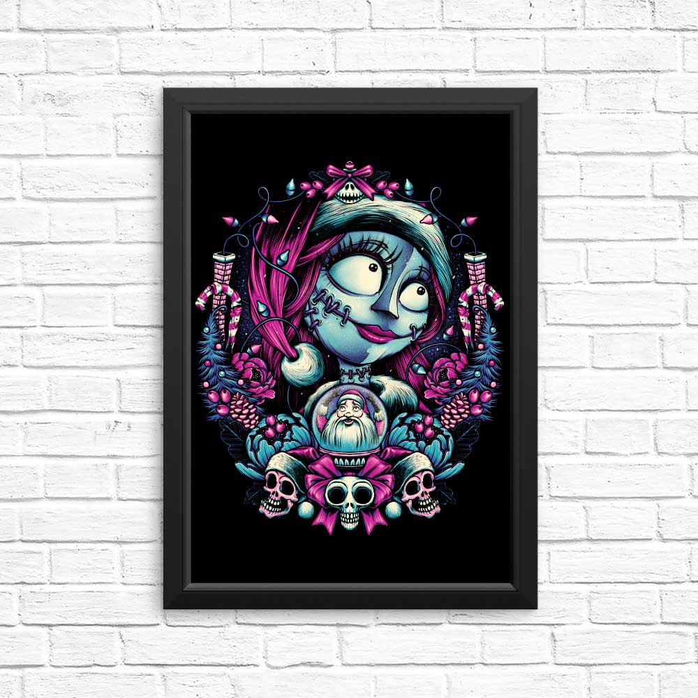 Festive Christmas Ragdoll - High - Quality Posters & Prints