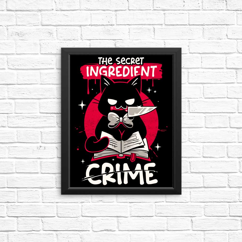 Killer Secret Ingredient - High - Quality Posters and Prints by Snouleaf