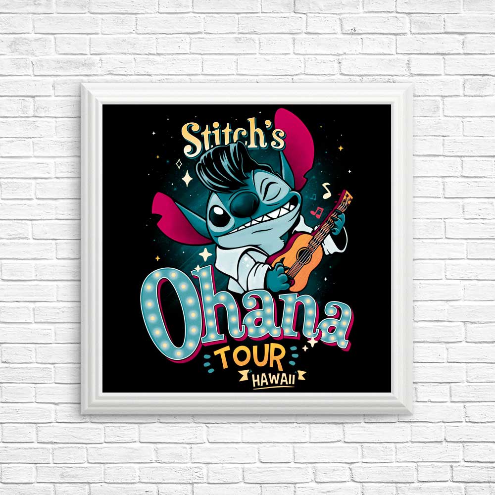 Ohana Tour Artistic Posters and Prints for Decor