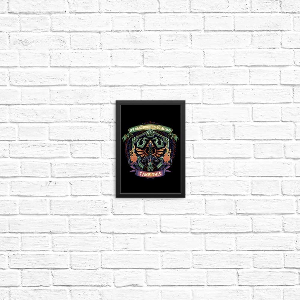 Unique Shield and Sword Themed Posters & Prints