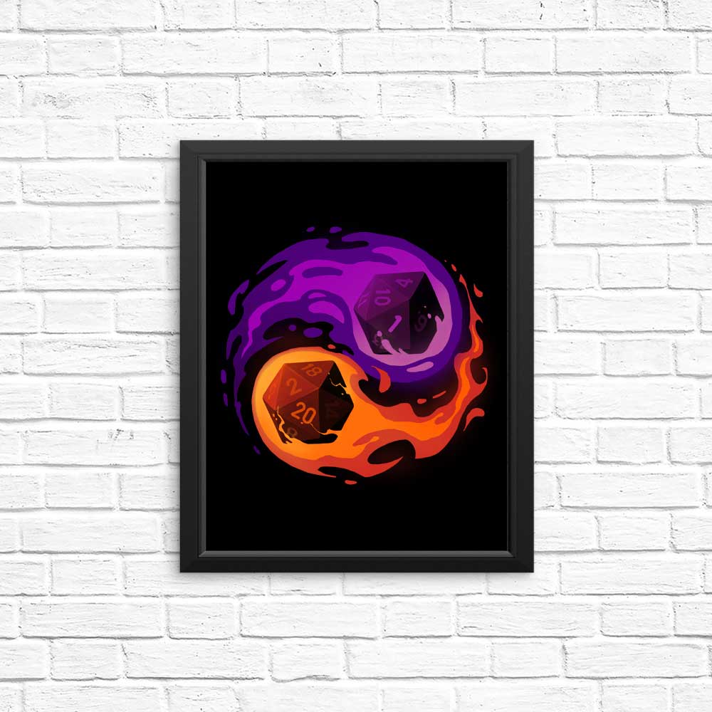 Dice Balance Art Posters and Prints