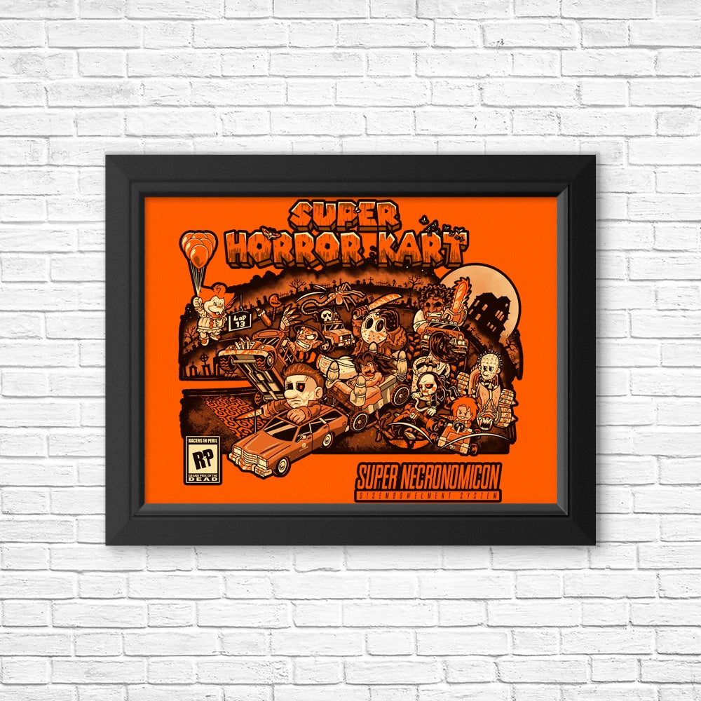 Episode 12: Super Horror Kart - High - Quality Posters and Prints