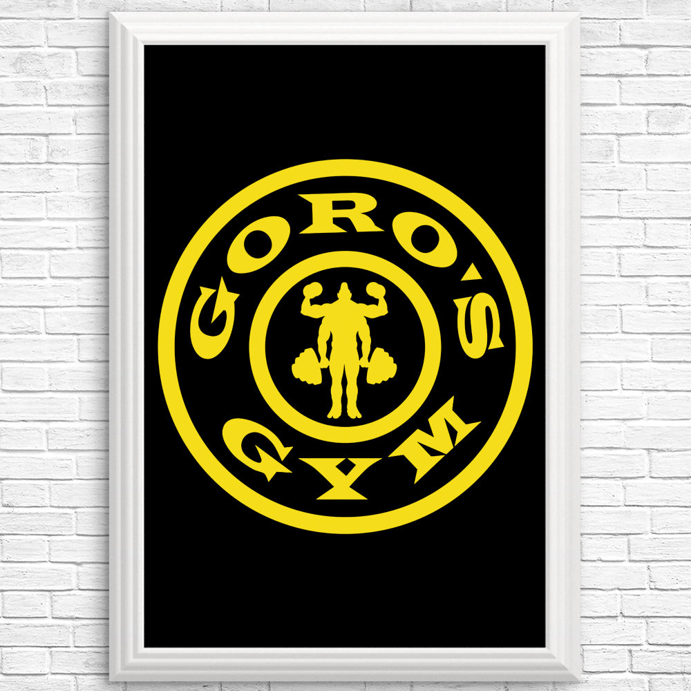 Goro's Gym - High - quality Wall Posters and Prints