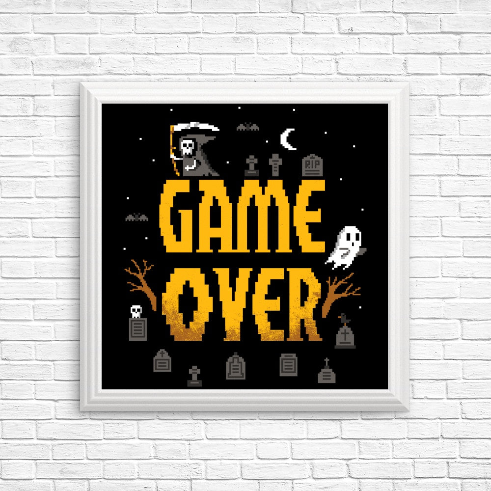 Game Over - Wall Posters and Art Prints