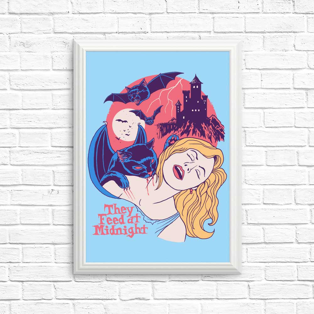 Midnight - Feeding Posters & Prints by Hillary White