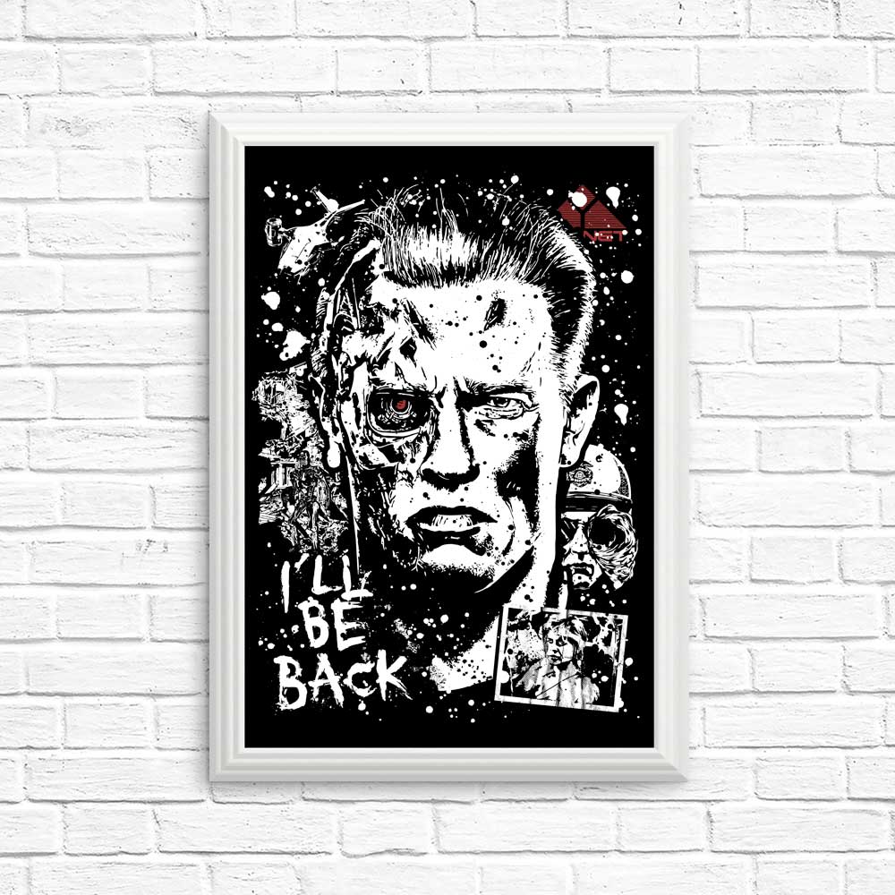High - Quality 'I'll Be Back' Posters & Prints from Arinesart