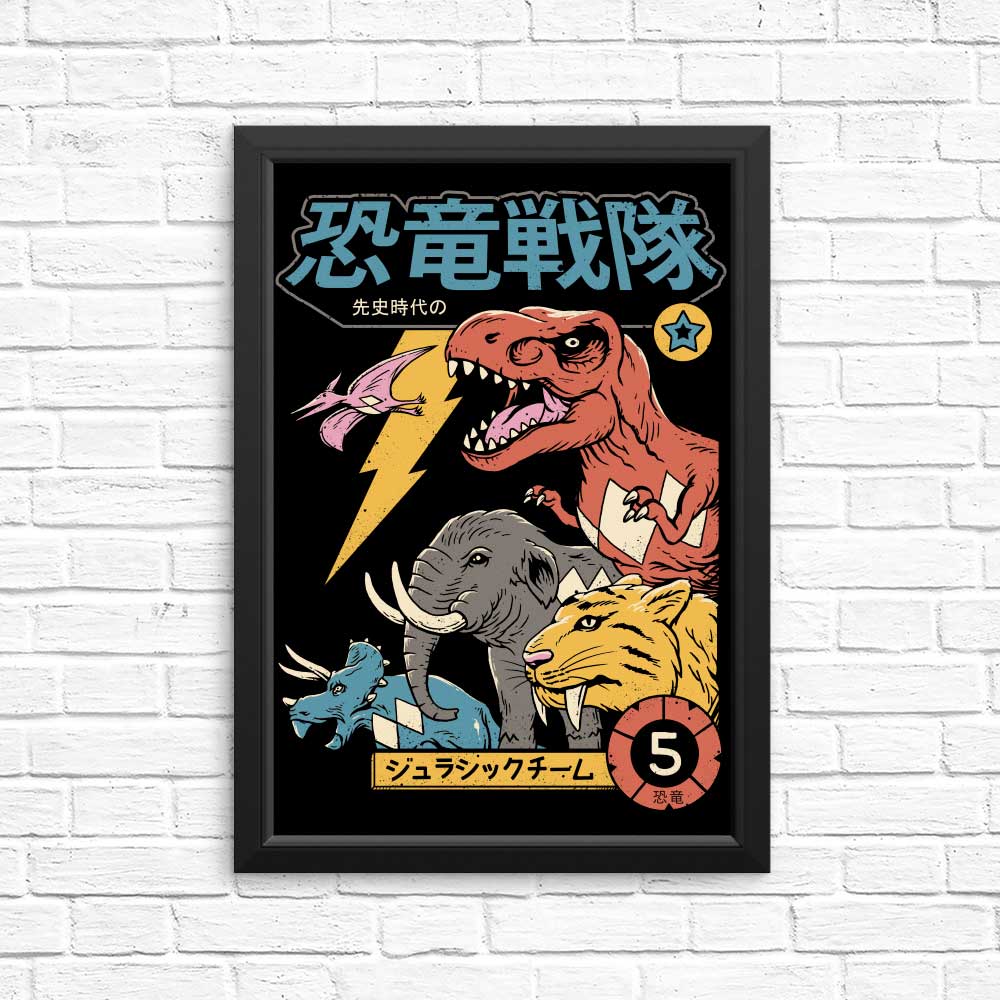 High - Quality Dino Sentai Posters and Prints from XENOS
