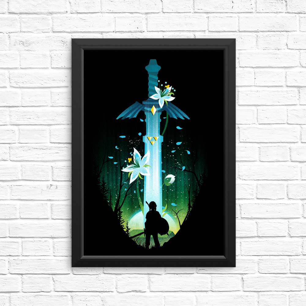 Inspiring Courage Sword Posters and Prints by Dandingeroz