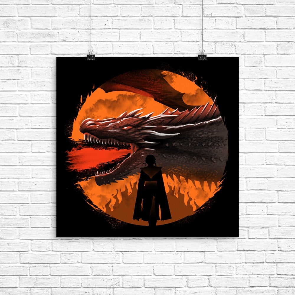 Dracarys (Alternative Version) - Decorative Wall Poster