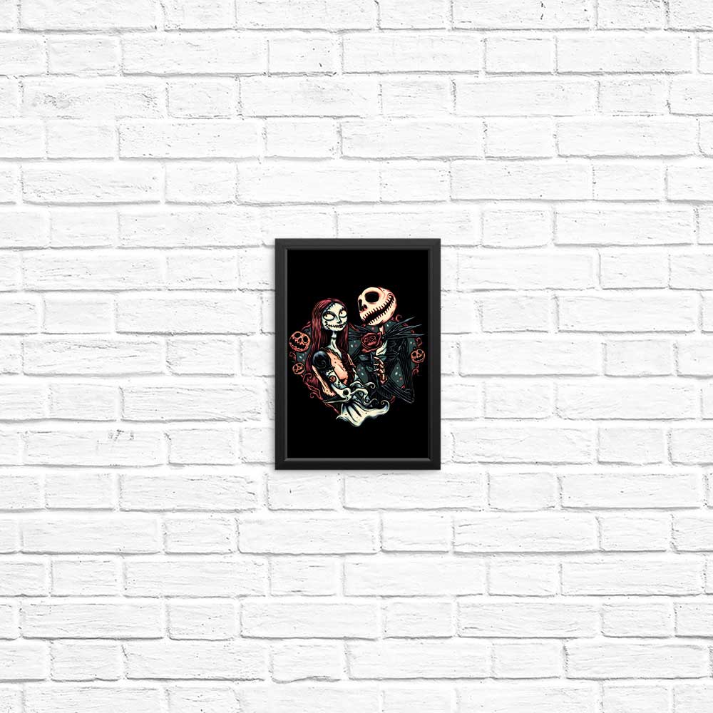 Skeletal Love - Artistic Posters and Prints