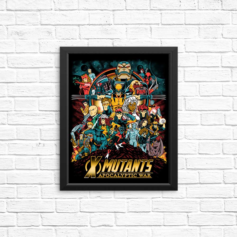 Stunning Apocalyptic War-themed Posters and Prints