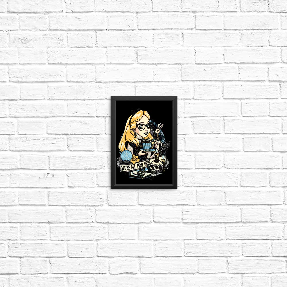 High - quality Rocker Alice Posters and Prints by Momma Gorilla
