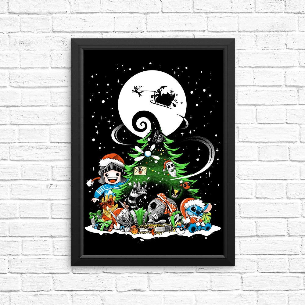 Christmas-themed Posters and Prints from Teerion