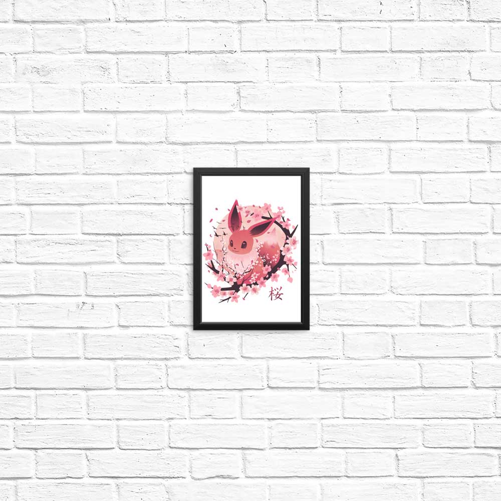 Stunning Sakura Eevee Posters and Prints for Fans