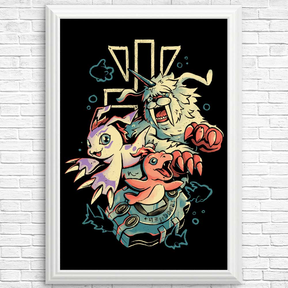 Evolution of Digital Seal - High - quality Posters and Prints