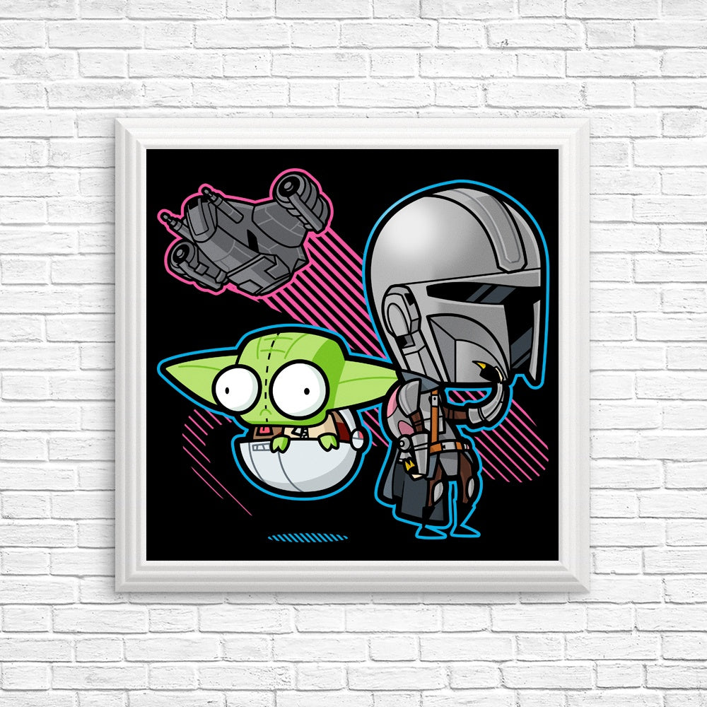 Zim Djarin Art - High - Quality Posters and Prints for Your Decor