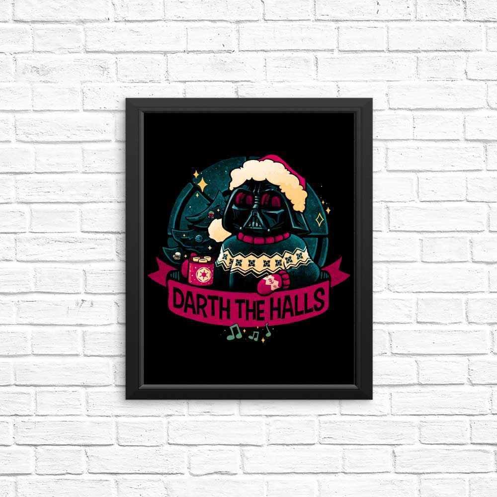 Darth the Halls Wall Posters and Prints Collection
