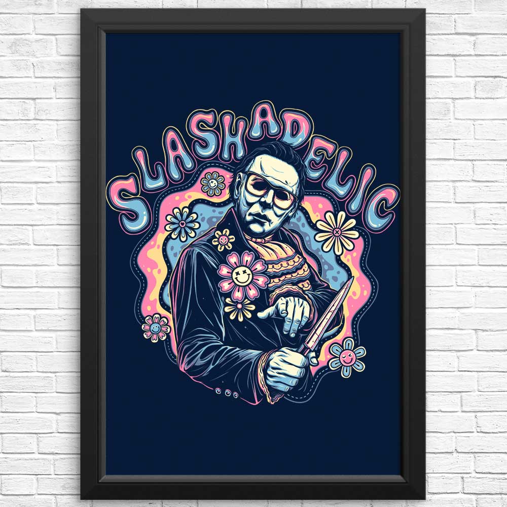 Slashadelic High - Quality Posters & Prints by Momma Gorilla