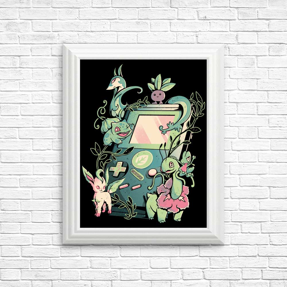 Grass Game Themed Wall Posters and Art Prints