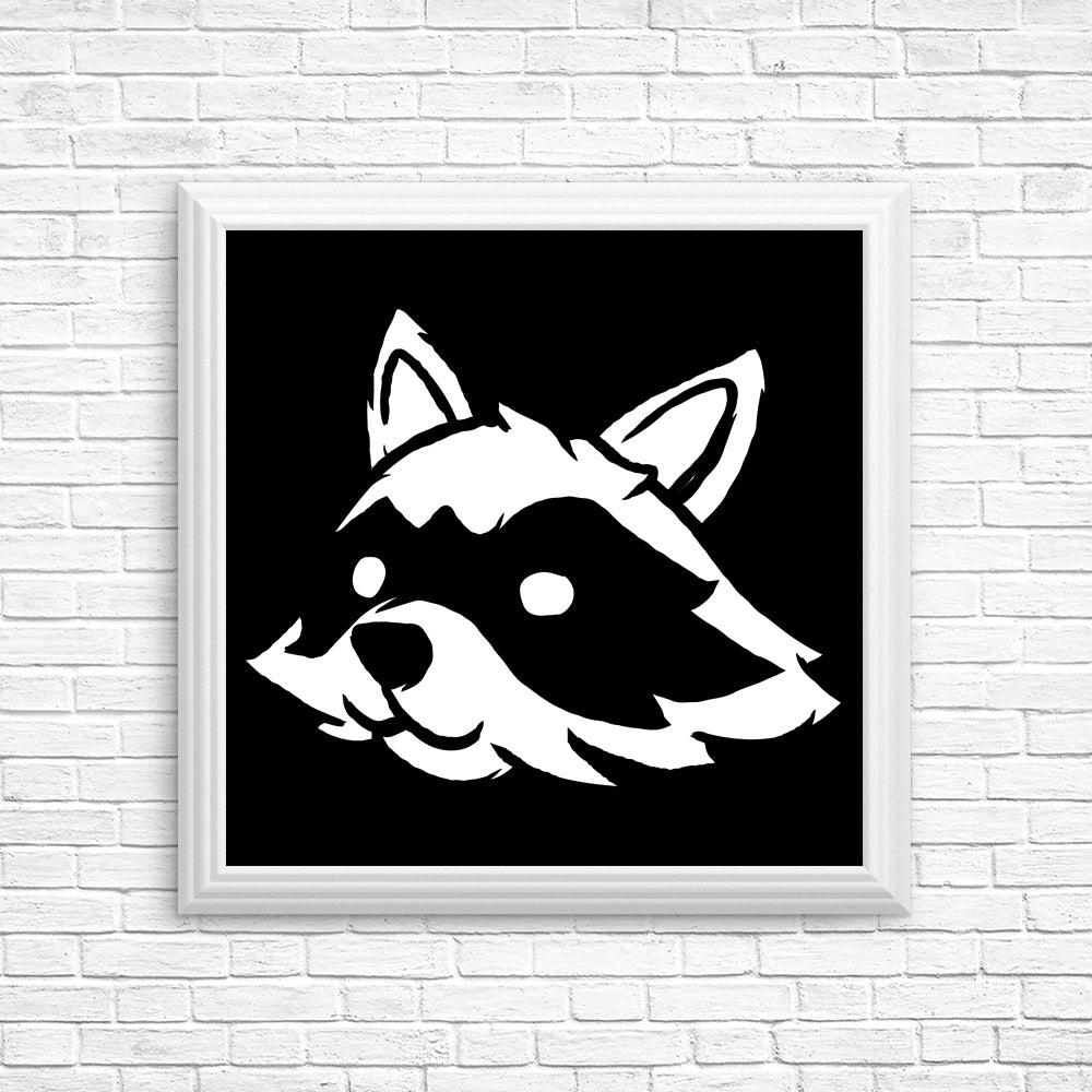 Lost Raccoon Wall Art - Posters and Prints Collection