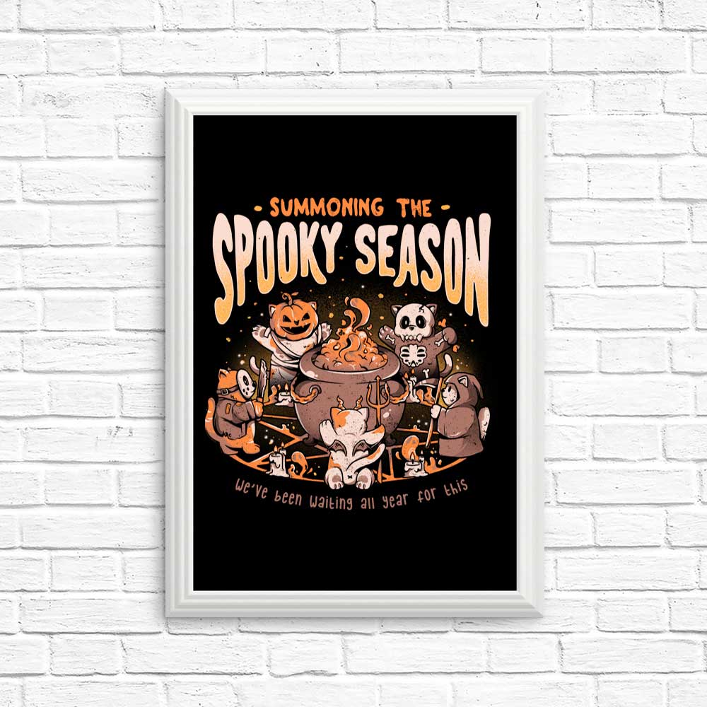 Spooky Season Summoning - High - Quality Posters and Prints for Decoration