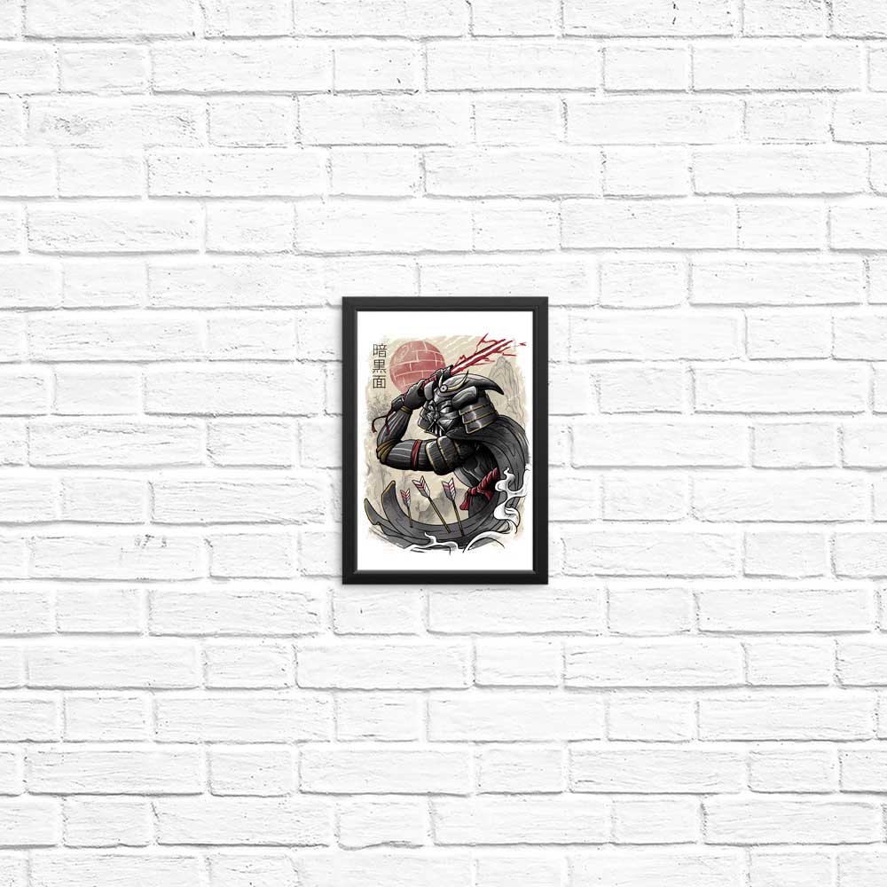 Dark Samurai Artistic Posters and Prints for Decor