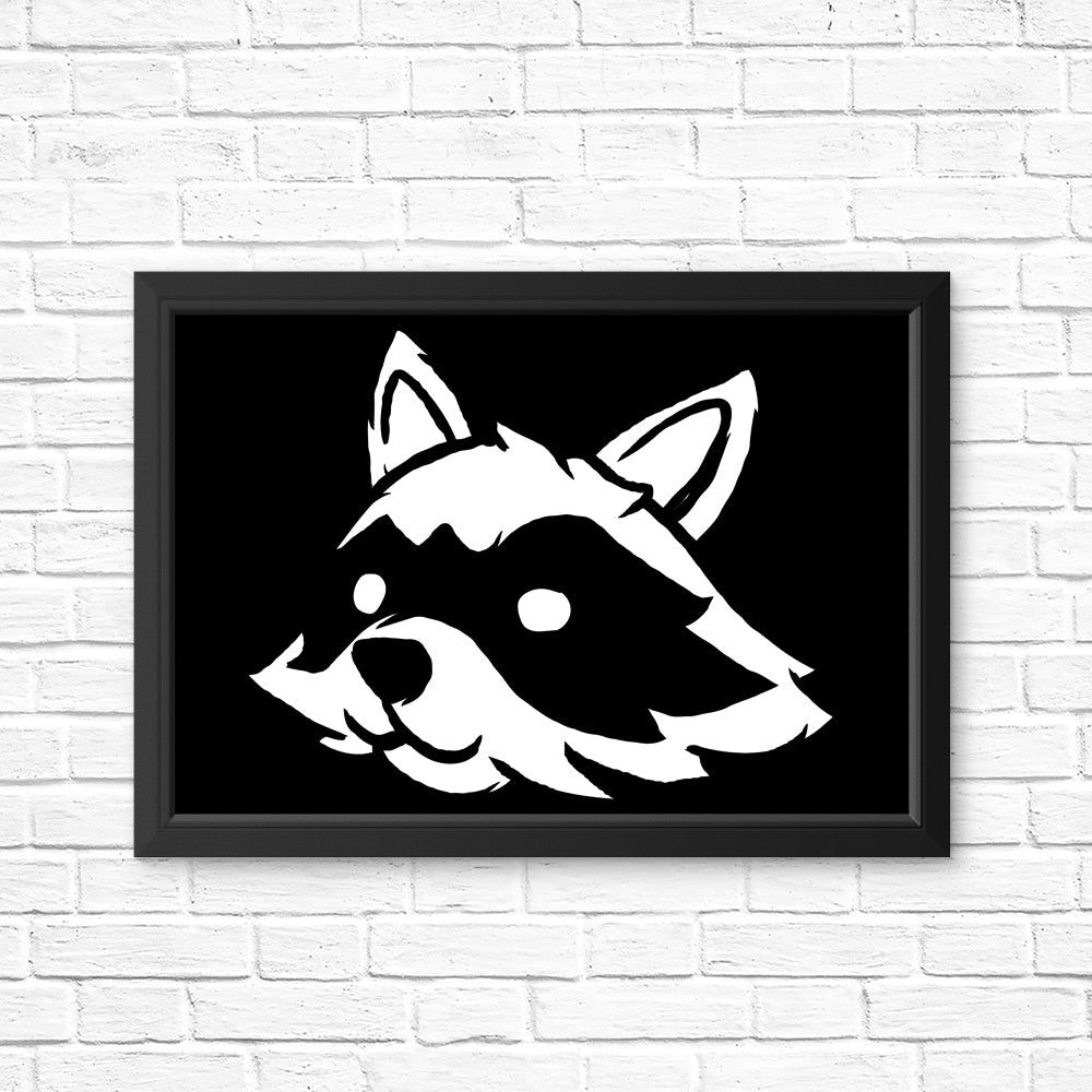 Lost Raccoon Wall Art - Posters and Prints Collection