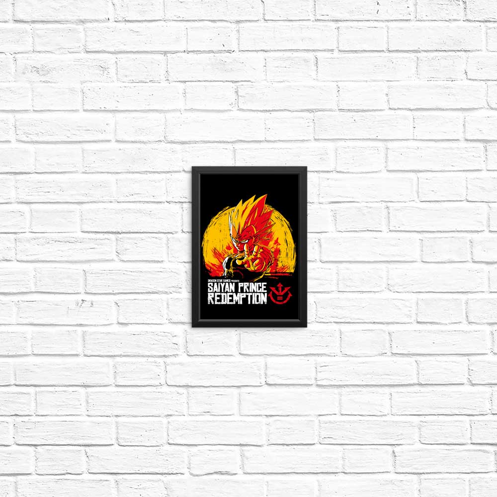 Redemption of the Saiyan Prince - Wall Posters and Art Prints