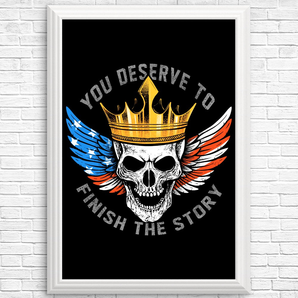 Finish the Story (Alternative Version) - Wall Posters and Prints