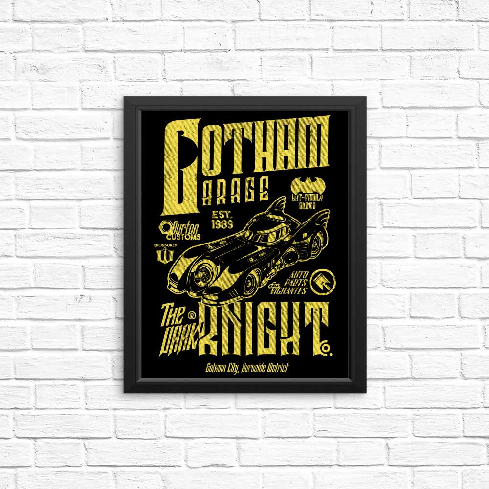 Unique Gotham Garage - High - Quality Posters and Prints