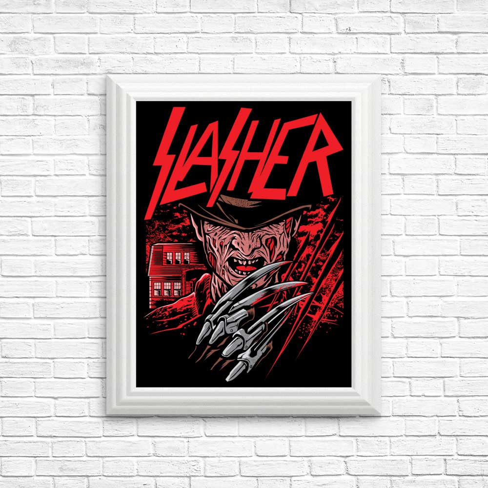The Terrifying Nightmare Slasher - Horror Posters and Prints
