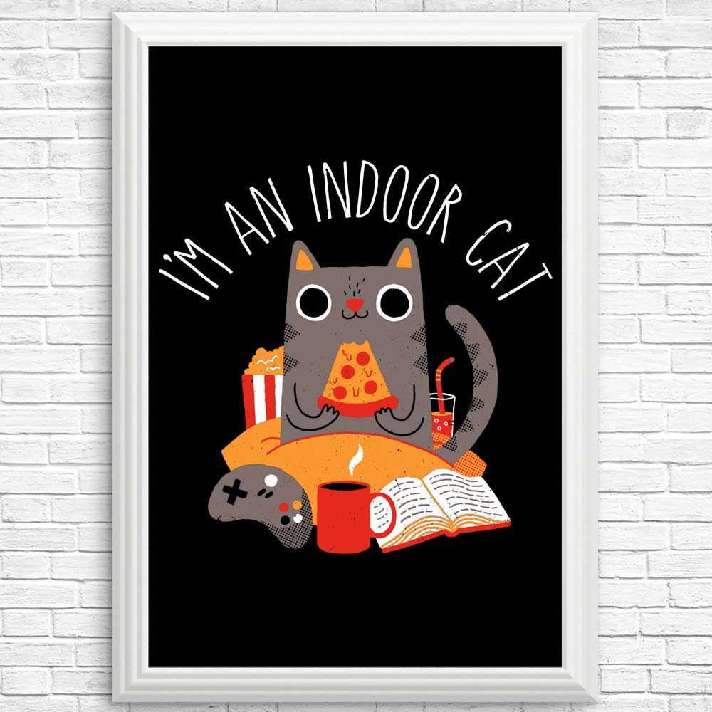 Unique Indoor Cat Posters and Prints by DinoMike
