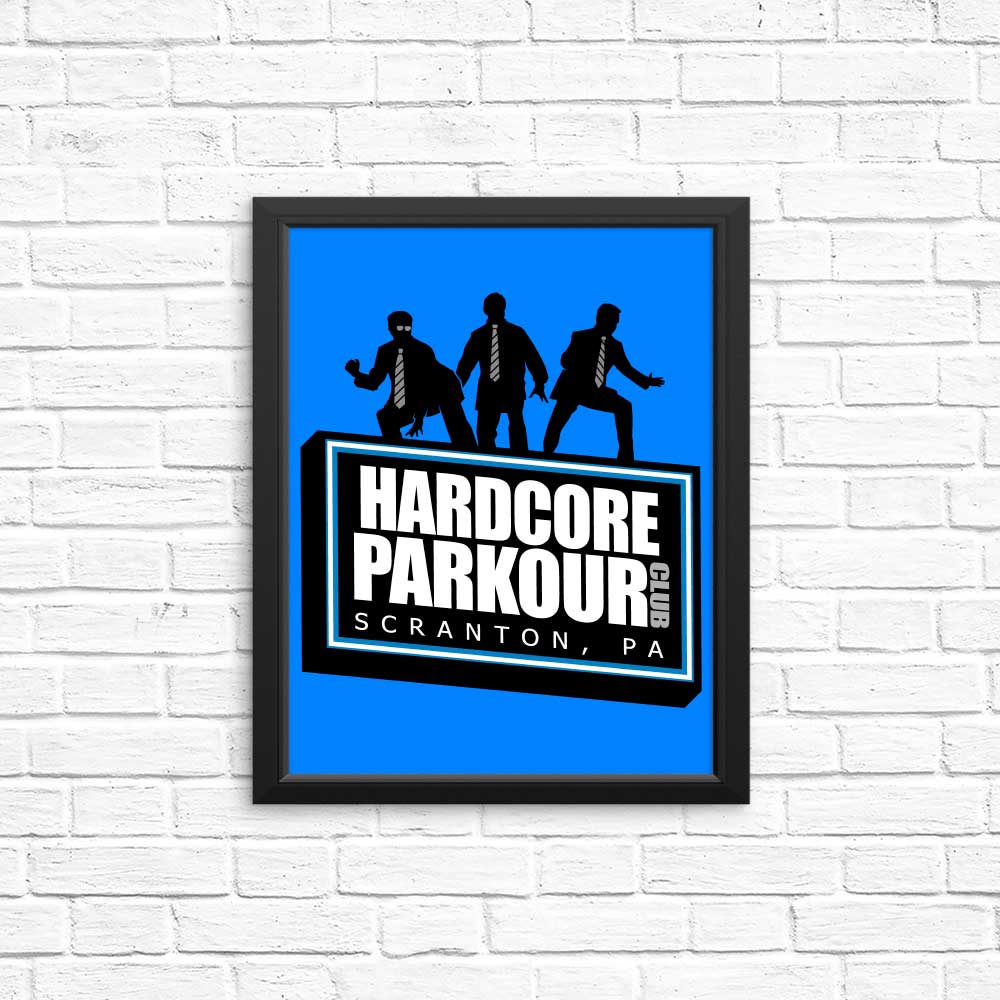 High - intensity Parkour Posters and Prints by Ryan Astle