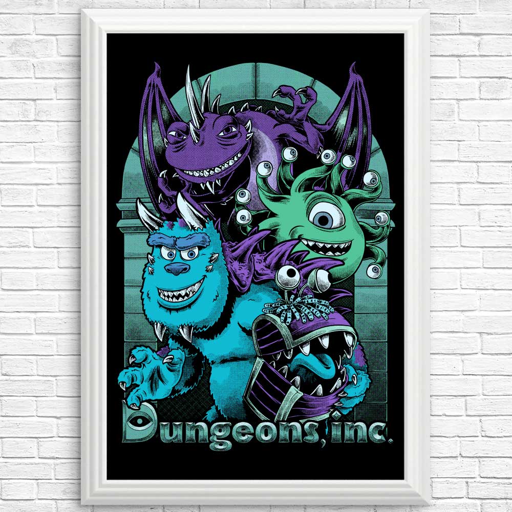 High - Quality Dungeons Inc Posters and Prints