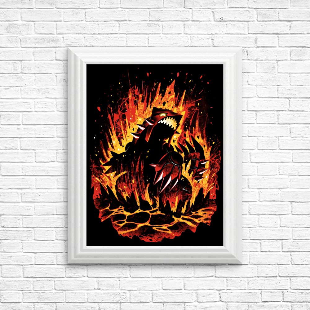 Stunning Magma Cataclysm Posters and Prints