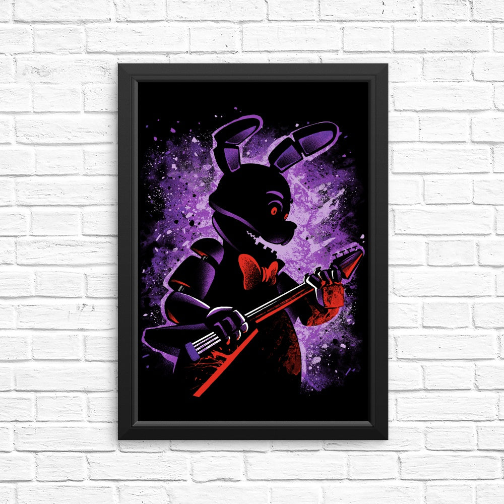 Animatronic Rabbit Wall Art - Posters and Prints