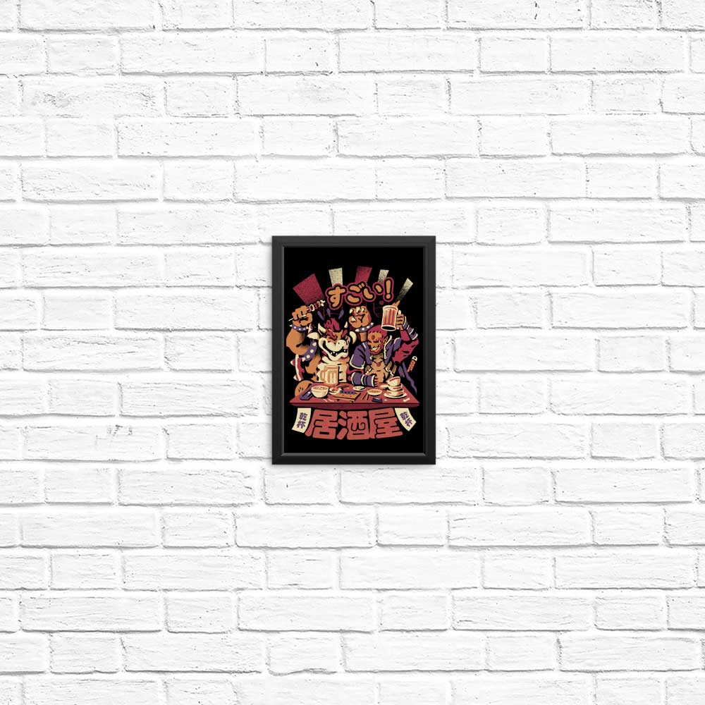 Villains Izakaya Art Posters and Prints from Ilustrata